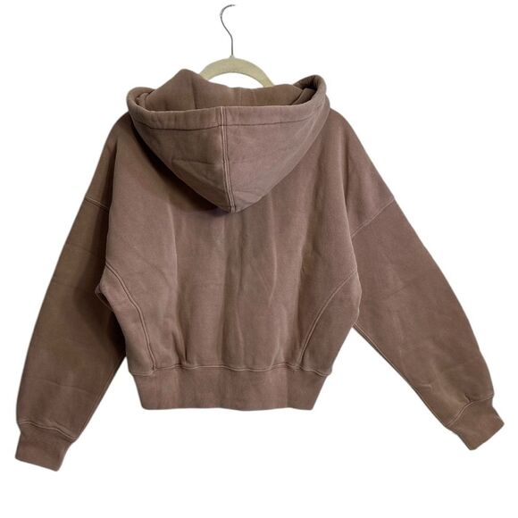 ABERCROMBIE‎ & FITCH Essential Ribbed Sunday Hooded Full Zip, Size XSMALL - Picture 4 of 14